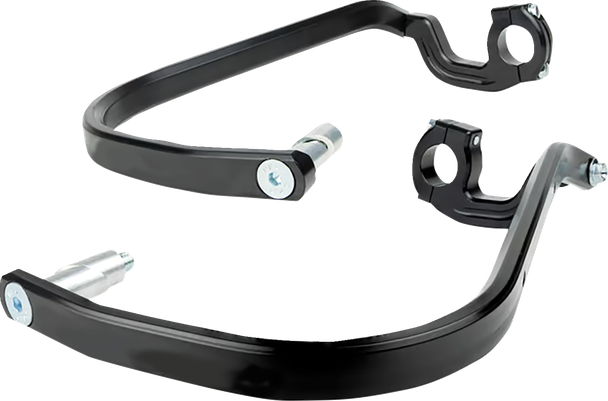 Moose Racing 50-5218B Evo 2 Black Debris Deflectors with Tapered Clamp Set