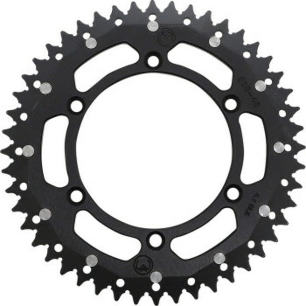 Moose Racing 1210-1500 Dual Sprocket - Black - 48 Tooth