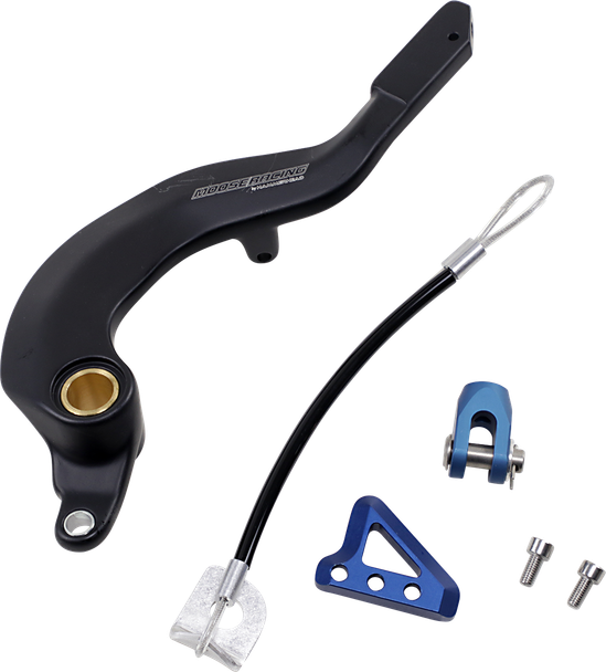 MOOSE RACING HARD-PARTS 1610-0347 BRAKE PEDAL MSE YAM BL