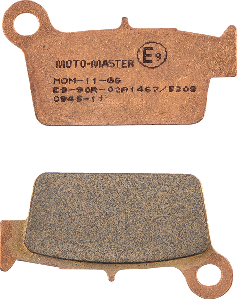 MOTO-MASTER 94511-PU Brake Pads - Racing Series