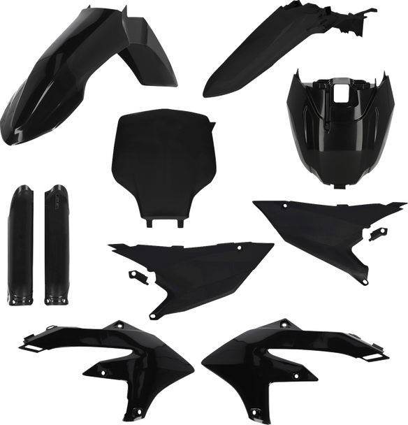 Acerbis 2988230001 Full Body Kit - Black - for Yamaha - Yz 26