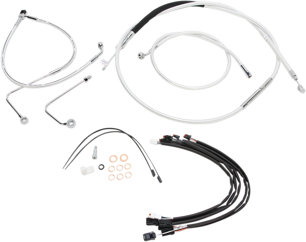 Magnum Shielding 38878-114 1-1/4" Caliber Handlebar Installation Kit - Sterling