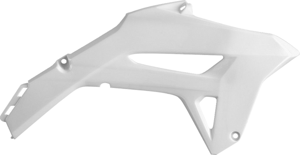 Polisport 8474900002 Radiator Cover - White - CRF 250R/450R