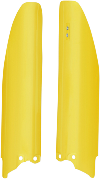 Acerbis 2686520231 Fork Covers - Lower - Yellow - for Suzuki