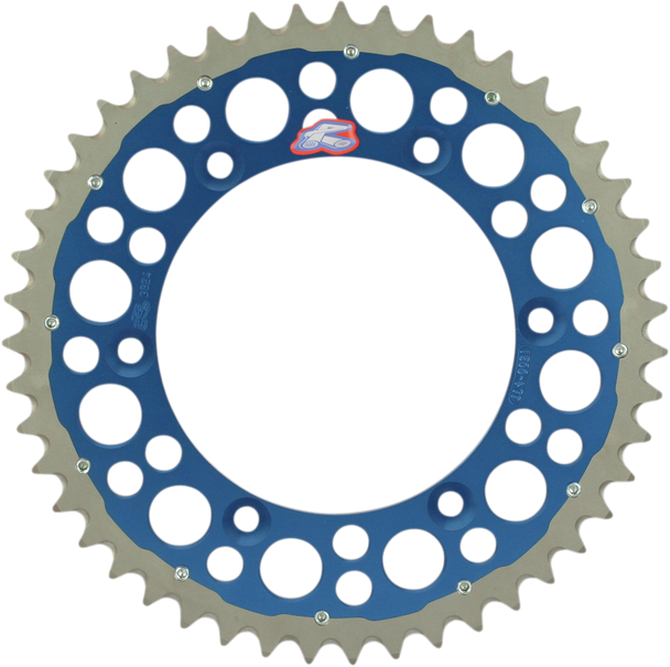 RENTHAL 1500-520-49GPBU SPROCKET TWINRING 49 BLU