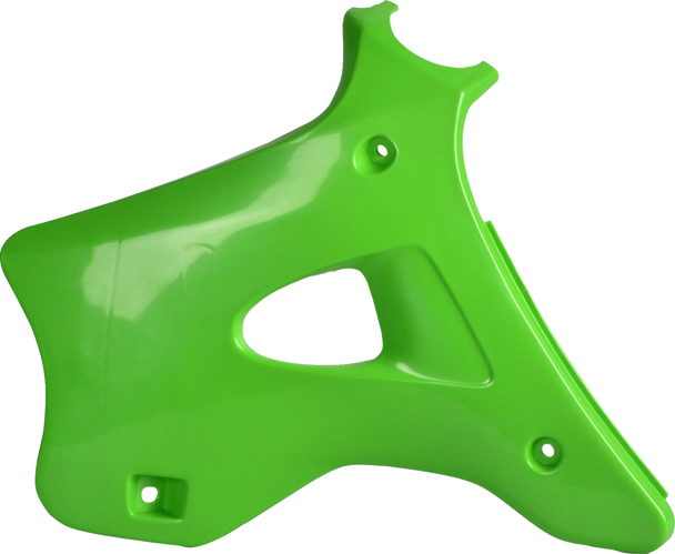 Polisport 8420000002 Radiator Cover - OEM Green - Kx 125/250