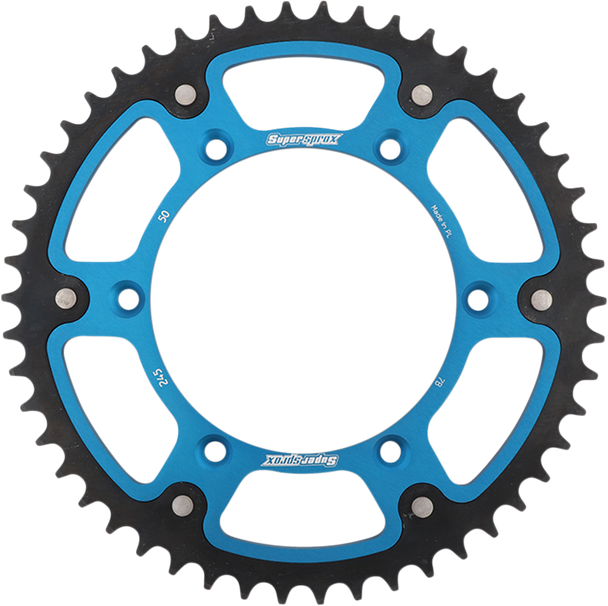 Supersprox RST-245-50-BLU Stealth Rear Sprocket - 50 Tooth - Blue - for Yamaha
