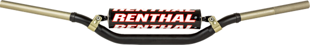 Renthal 991-01-BK-07-185 Twinwall Handlebar - 991 - Sx/Rm/Yz - Black