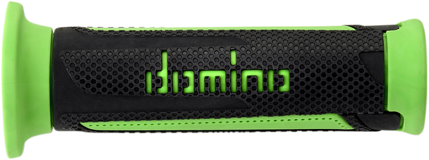 Domino A35041C4470C7-0 Turismo Grips - Street - Black/Green