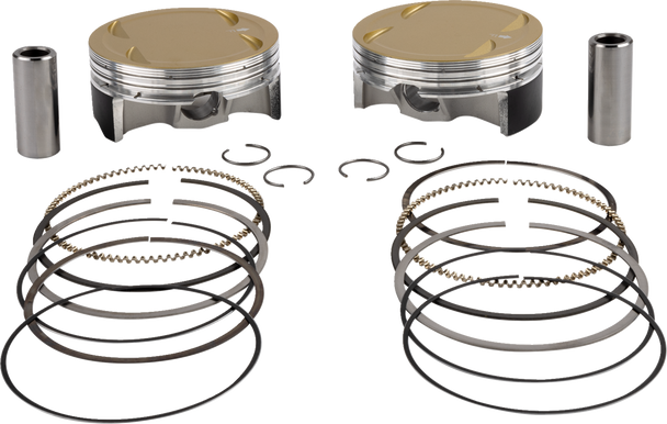 Je Pistons 391731 Piston Kit - 4.250" - 11.25:1 Cr - 114"/117" M8