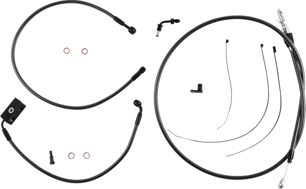 Magnum Shielding 4871258 Black Pearl Designer Handlebar Installation Kit