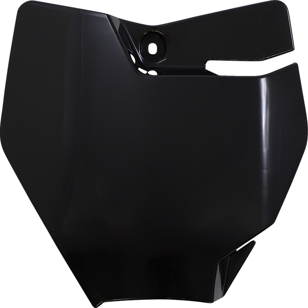 Ufo GG07106-001 Front Number Plate - Black