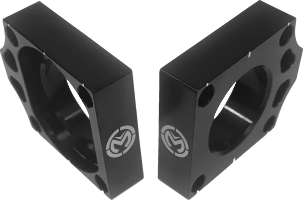 Moose Offroad W16-2601B Adjuster Kit - Swingarm/Axle Block - for Kawasaki