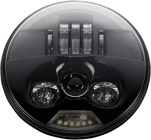 Custom Dynamics PB-7-B ProBEAM LED Headlamp 7" - Black