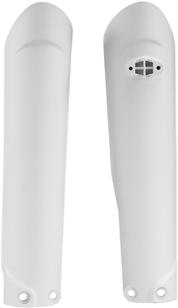 Acerbis 2401266811 Lower Fork Covers for Inverted Forks - White