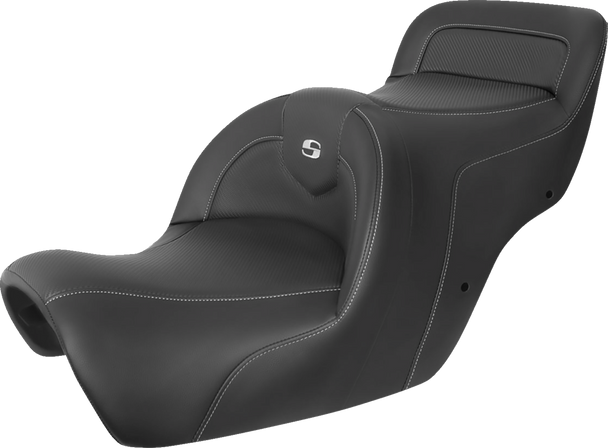 Saddlemen H88-07-185 Roadsofa CF Seat - Without Backrest - Black - Gl 88-00