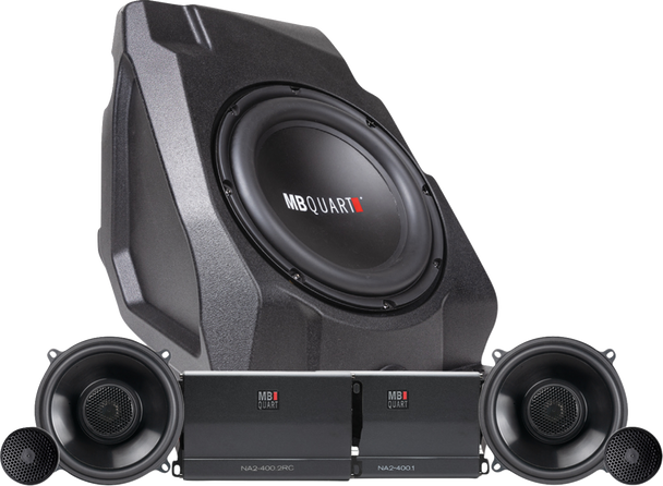 MB Quart MBQRPSTG3RCUP1 Audio Kit - Stage 3 - Rzr w/ Ride Command