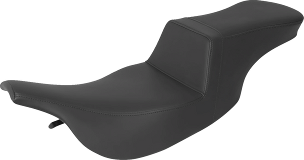 Saddlemen 897-07-194 Tour Step-Up Seat - Smooth - Black - FL 97-07