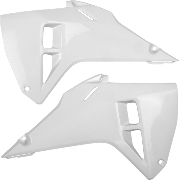 Acerbis 2986000002 Radiator Louvers - White - CRF 250R/450R