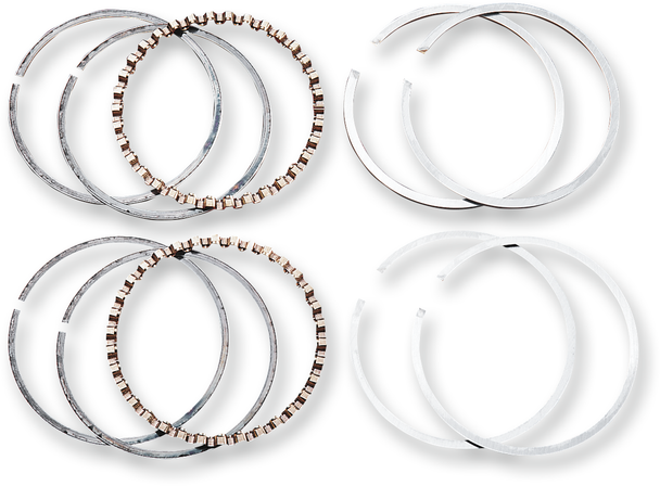 Hastings 2M6127 Piston Rings - 3.498" Standard - 80" Big Twin