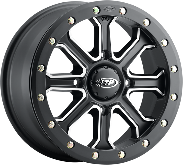 Itp 1422523727B Wheel - Inertia - Front/Rear - 14x7 - 4/137 - 5+2 (+30 Mm)