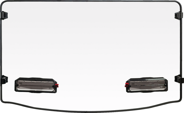 Seizmik 50-50491KIT Windshield - Vented - Rzr Xp 1000