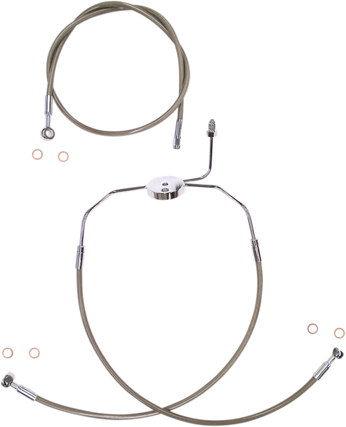 Magnum Shielding SSC1305-27 Brake Line Kit - Xr - Stainless Steel