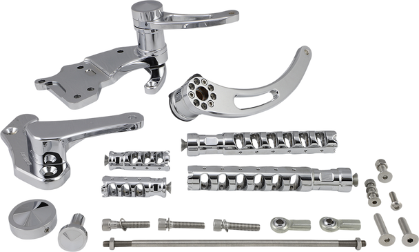 Accutronix FC305-SSAKC Forward Control - Chrome - Slotted