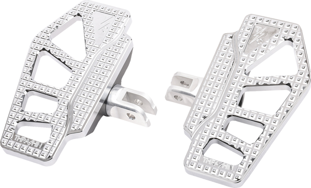 Thrashin Supply CO. TSC-2217-3-SF Apex Mini Floorboards - Driver - Chrome