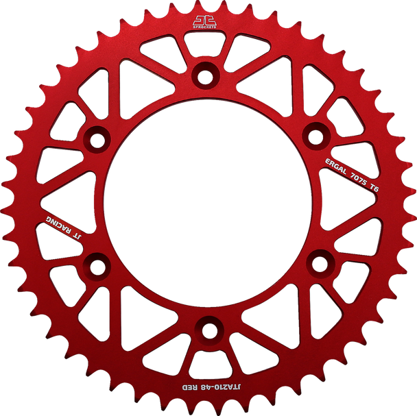 JT Sprockets JTA210.48RED Rear Sprocket - for Honda/Beta - Red - 48 Tooth