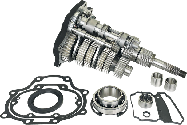Jims 8611 Fat 6 Super Gear Kit - Black - M8