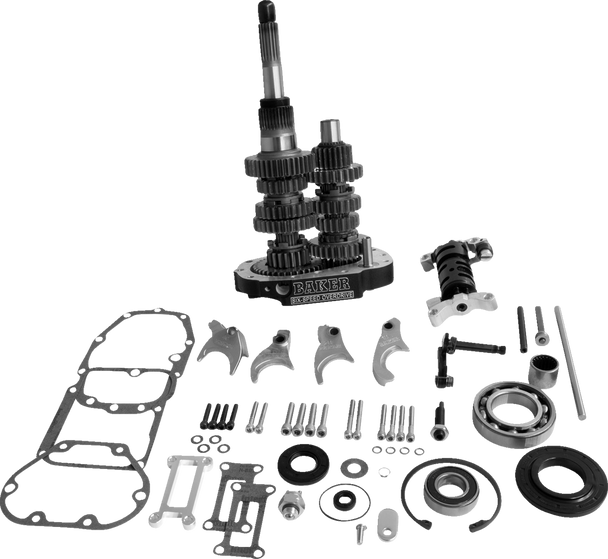 Baker Drivetrain OD6-404SP-03 Gear Set - Overdrive/6-Speed - Black