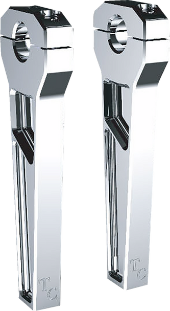 Todd'S Cycle Td-R11-08 Risers - 1" Clamping - 8" Rise - Chrome