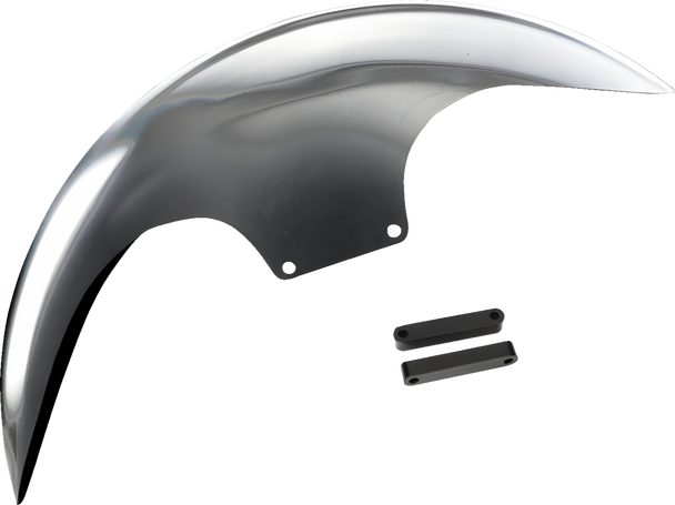 Paul Yaffe Bagger Nation PYO:CAFÉ-OEM-23CVO-B Cafe Front Fender - with Black