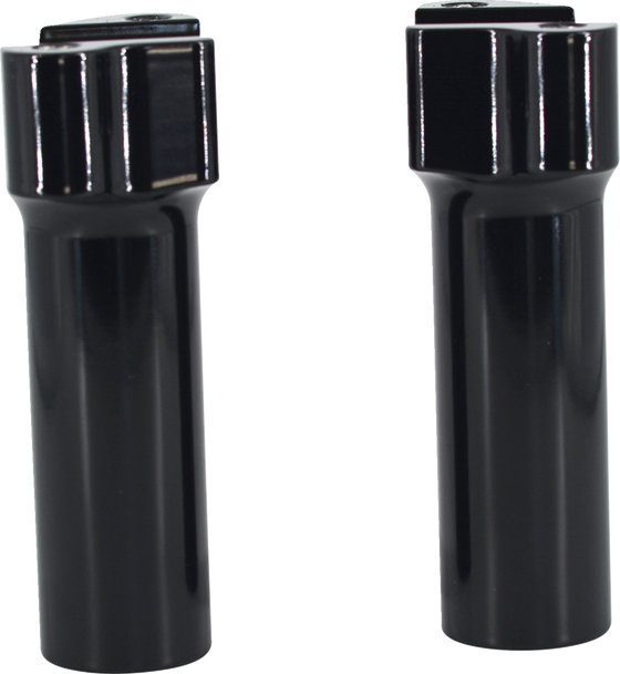 Wild 1 WO526GB Chubby Billet Risers - 4-1/2" - Gloss Black
