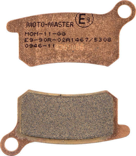 MOTO-MASTER 94611-PU Brake Pads - Racing Series