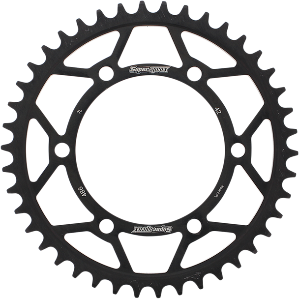 Supersprox RFE-486-42-BLK Rear Sprocket - 42 Tooth
