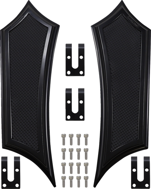 Accutronix FBF01-IB Instigator Extended Flooboards - Driver - Black