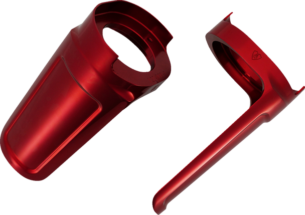 Arlen Ness 120-021 Method Fork Guard Cover - Red