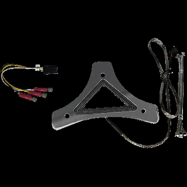 CUSTOM DYNAMICS CD-BR-UNV-C LIGHT LED BKRST RNBRK CHR