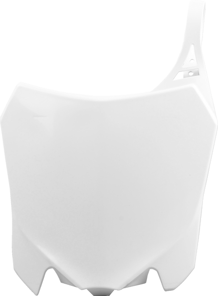 Polisport 8659400002 Number Plate - OEM White - CRF 250R/450R