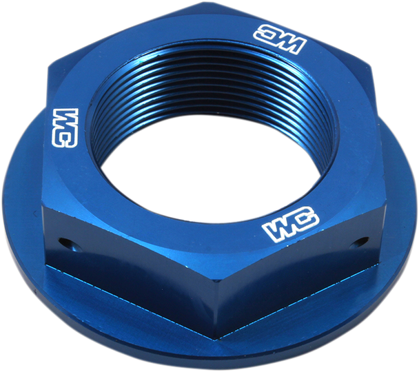 WORKS CONNECTION 24-360 NUT STEERING STEM YAM BL