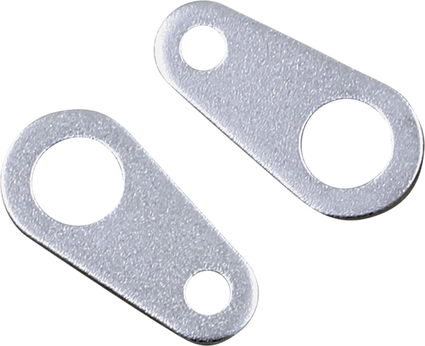 Custom Dynamics CD-MICRO-S Mount - Micro Turn Signal - Straight Bracket - Silver