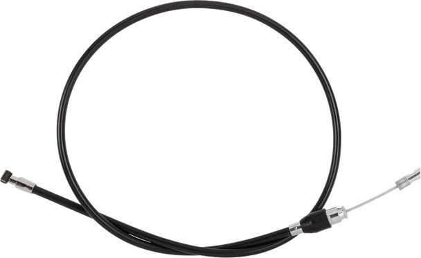 Drag Specialties 0652-3254 Quick Connect Clutch Cable - Upper - Black/Chrome