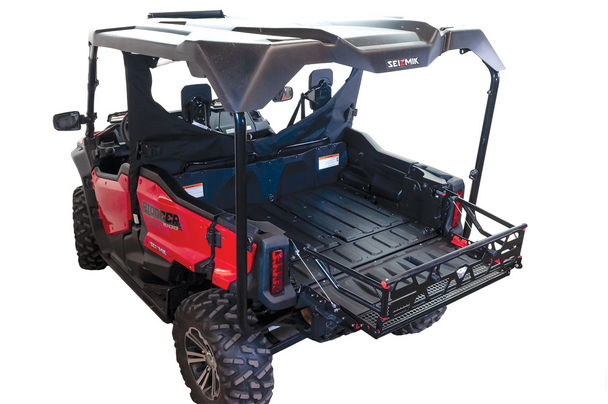 Seizmik X10D Cargo Bed Extender for 2016-2021 Honda Pioneer 1000-5 700-4