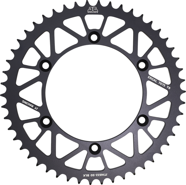 JT Sprockets JTA822.50BLK Rear Sprocket - 520 - Black - 50 Tooth