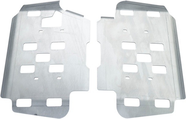 MOOSE RACING HARD-PARTS 0505-1353 SKIDPLATE FLRBRD YAM 2PC