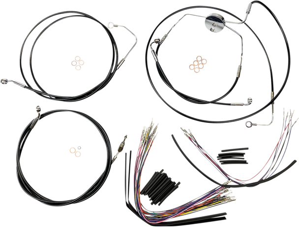 Magnum Shielding 489001 Xr Handlebar Installation Kit - 08-12 SE - Black
