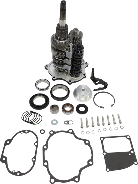 Baker Drivetrain DD7-M802 Gear Set - 7-Speed/Transmission - Polished