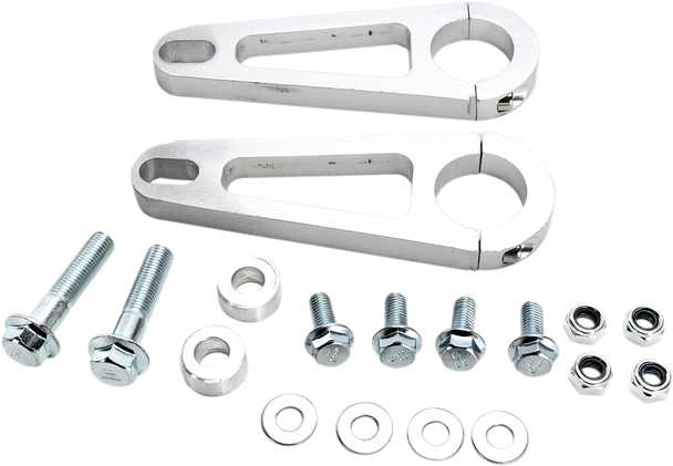 Motorsport Products 81-3000HW Nerf Bar Hardware Kit - for Yamaha